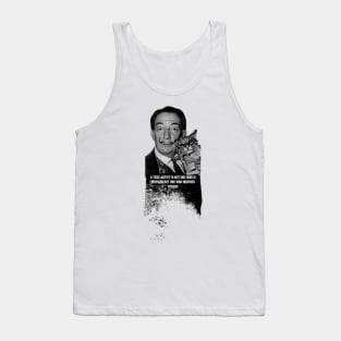 Quote for Salvador Dali, A true artist is not one who is inspired,but one who inspires others Tank Top